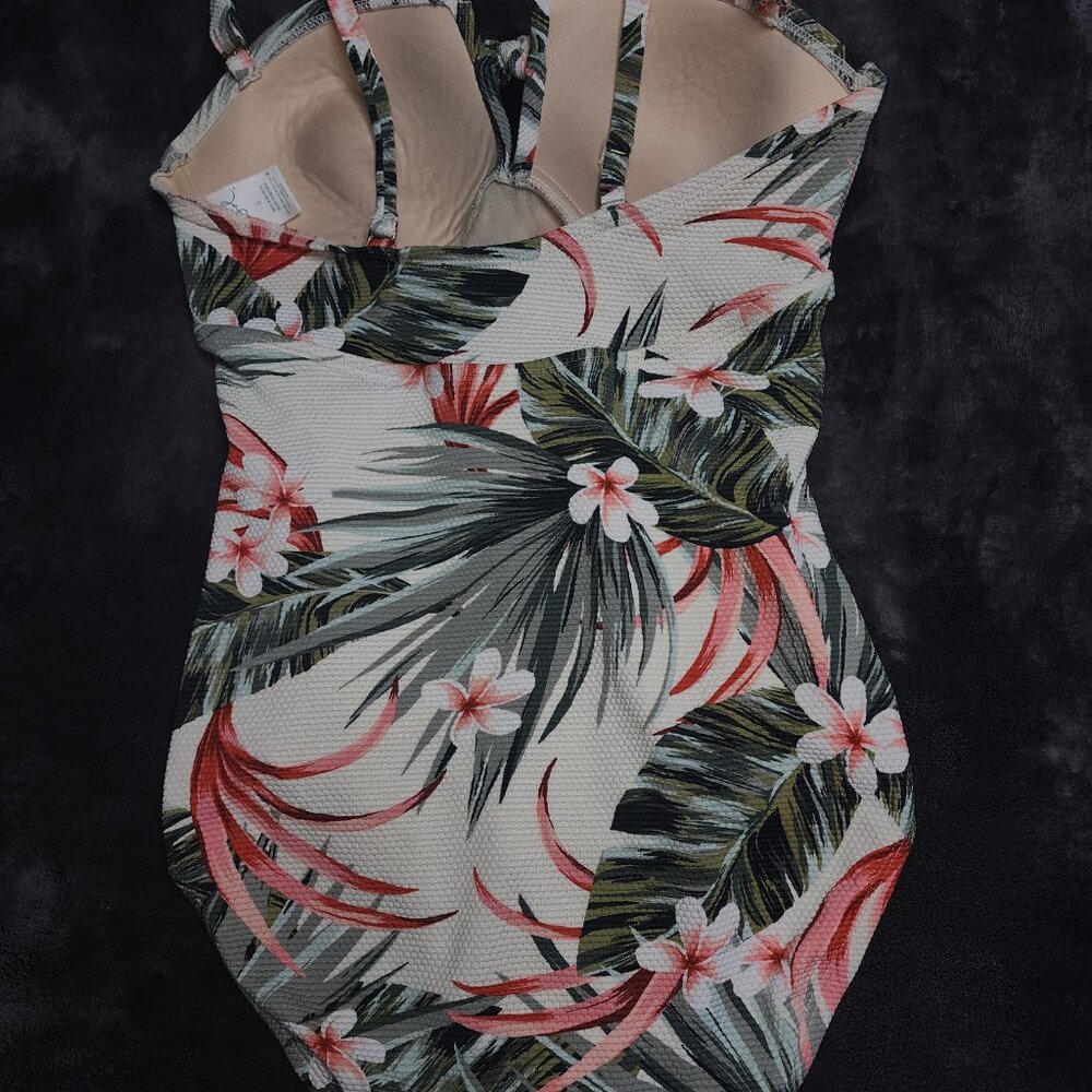 Kona Sol brand tropical one piece bathing suit - Picture 2 of 4
